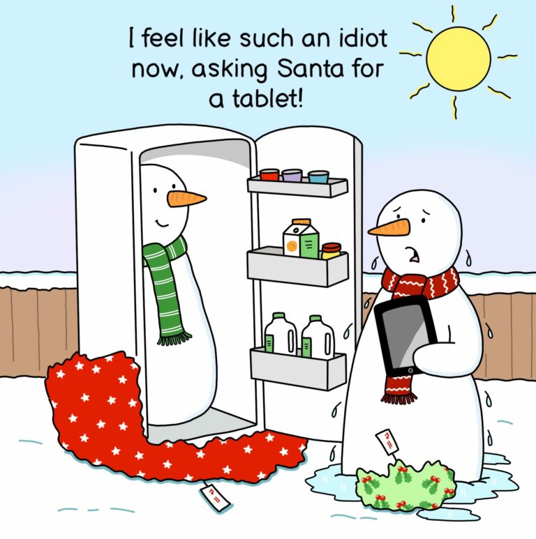 Snowman Tablet