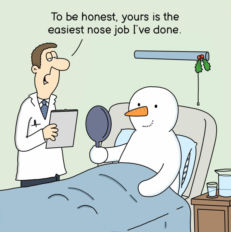 Snowman Nose Job